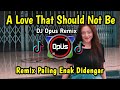 DJ Opus - A Love That Should Not Be (Official Music Video)