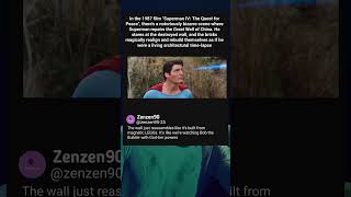 In The 1987 Film Superman Iv The Quest For Peace, Theres A Notoriously Bizarre Scene