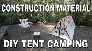 Thumbnail for Construction Material DIY Tent #Camping