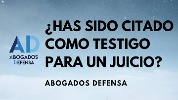 ¿Con cuánta antelación debe comparecer como testigo ante un tribunal?