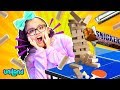 Funny Kids Try Hardest Tiny Hands Challenge Ever | Jenga, Ping Pong and more! | UniLand Kids