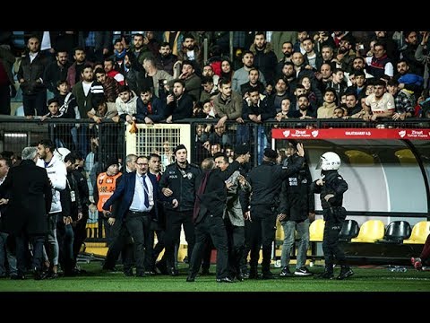 Tuzlaspor-Galatasaray maçı sonrası olay çıktı