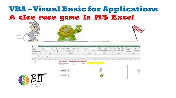 VBA - A game in MS Excel : Dice RUN : Visual Basic for Applications