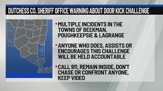 Dutchess Co Sheriff s Office warns of Door Kick Challenge