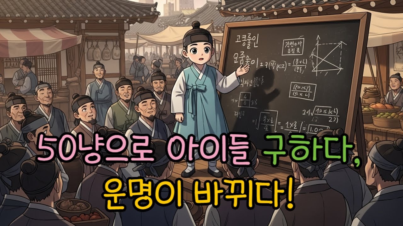 50냥으로 거지 아이를 구한 며느리에게 찾아온 기적 같은 보상