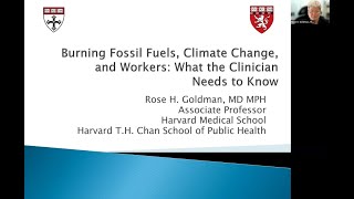 Burning Fossil Fuels, Climate Change, and Workers: What the Clinician Needs to Know