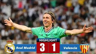 Real Madrid vs Valencia 3-1 All Goals & Extended Highlights 2020