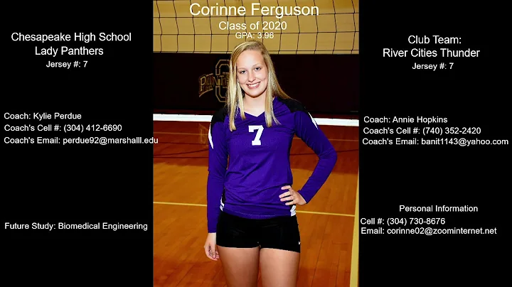 Corinne Ferguson Volleyball Film