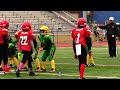 Kyllon Robinson North East 10u RB is a problem he led his team to a victory and scored 3 TDS