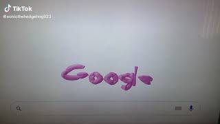 Google logo balloon style pink version