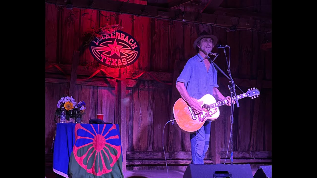Todd snider i think i m an alright guy luckenbach tx 12 10 22 youtube