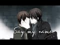 Sekaiichi hatsukoi amv takano x ritsu  say my name