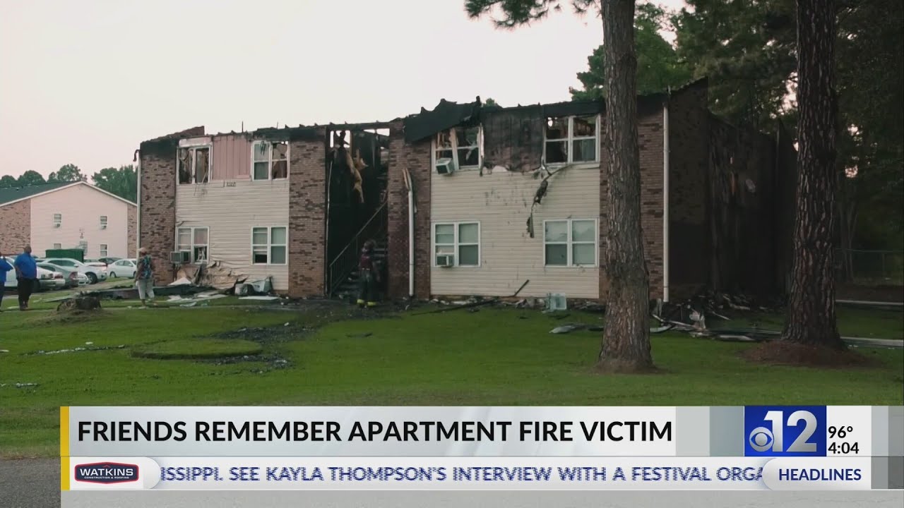 Friends remember Jackson woman killed in apartment fire - YouTube