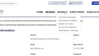 Member Portal Tutorial