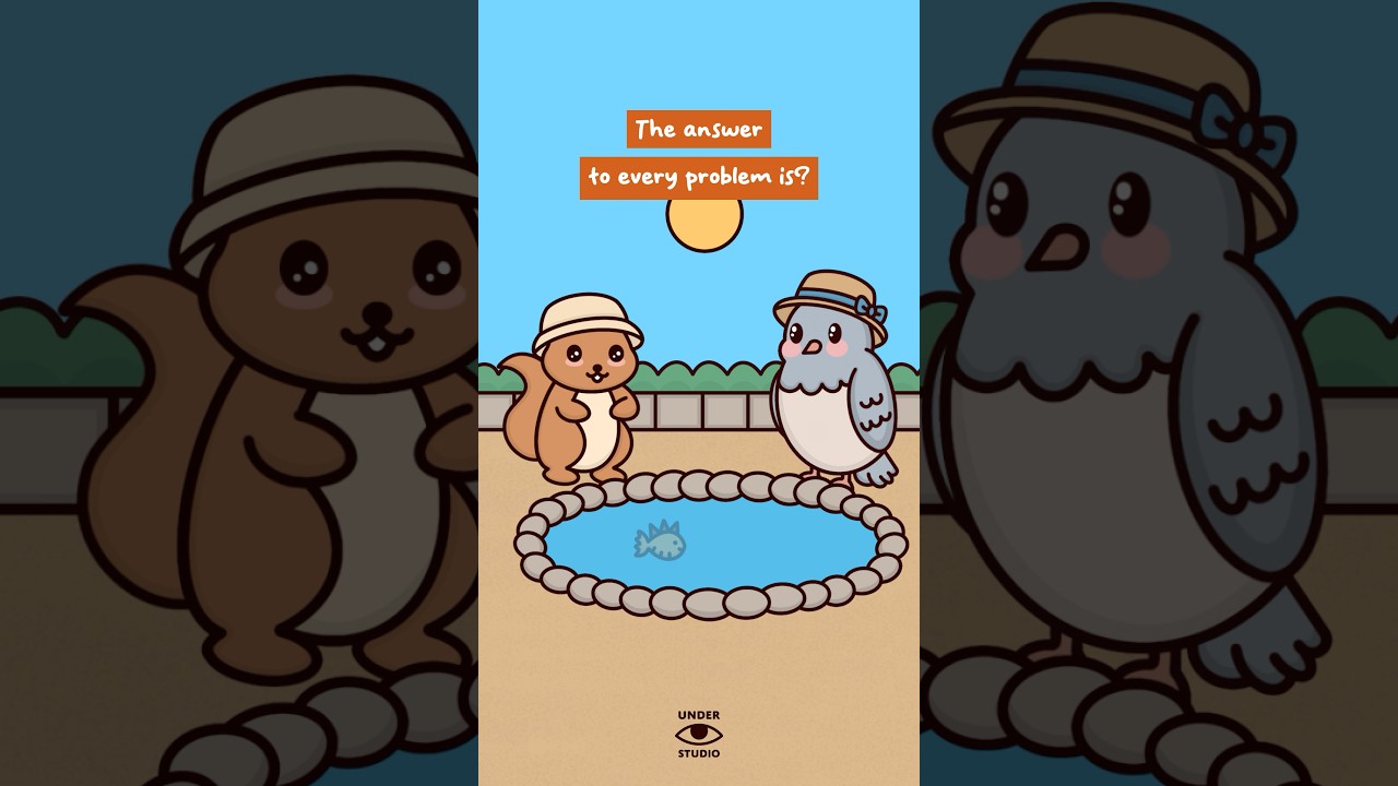 Found Out What I Need 🏝️ Birdie & Squirrel | Relatable Animation Meme | The Answer To Every Problem