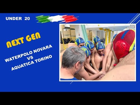 Waterpolo match between Novara and Aquatica Torino (U20)