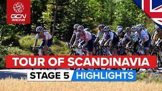 Race Blown Apart On Tough Summit Finish | Tour Of Scandinavia 2022 Stage 5 Highlights