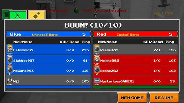 Block Force-bomb glitch