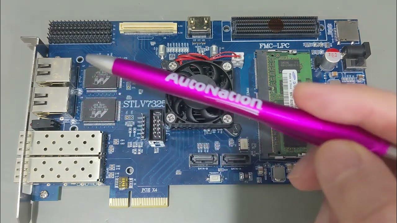 Kintex-7 XC7K325T FPGA Development Board Overview - YouTube