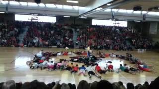 Senior boys dance SLP high school