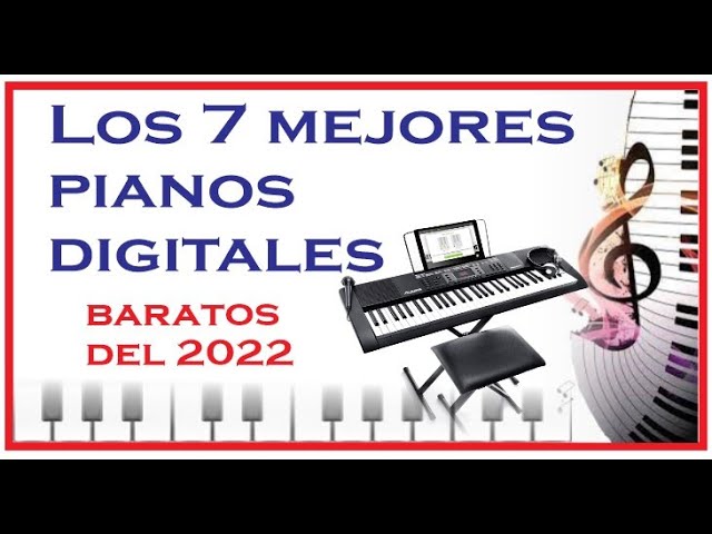 profundidad Mesa final escalar Los 7 mejores pianos digitales baratos del 2022 🥇Mejores 🎹 PIANOS  DIGITALES del momento | TOP 5 | - YouTube