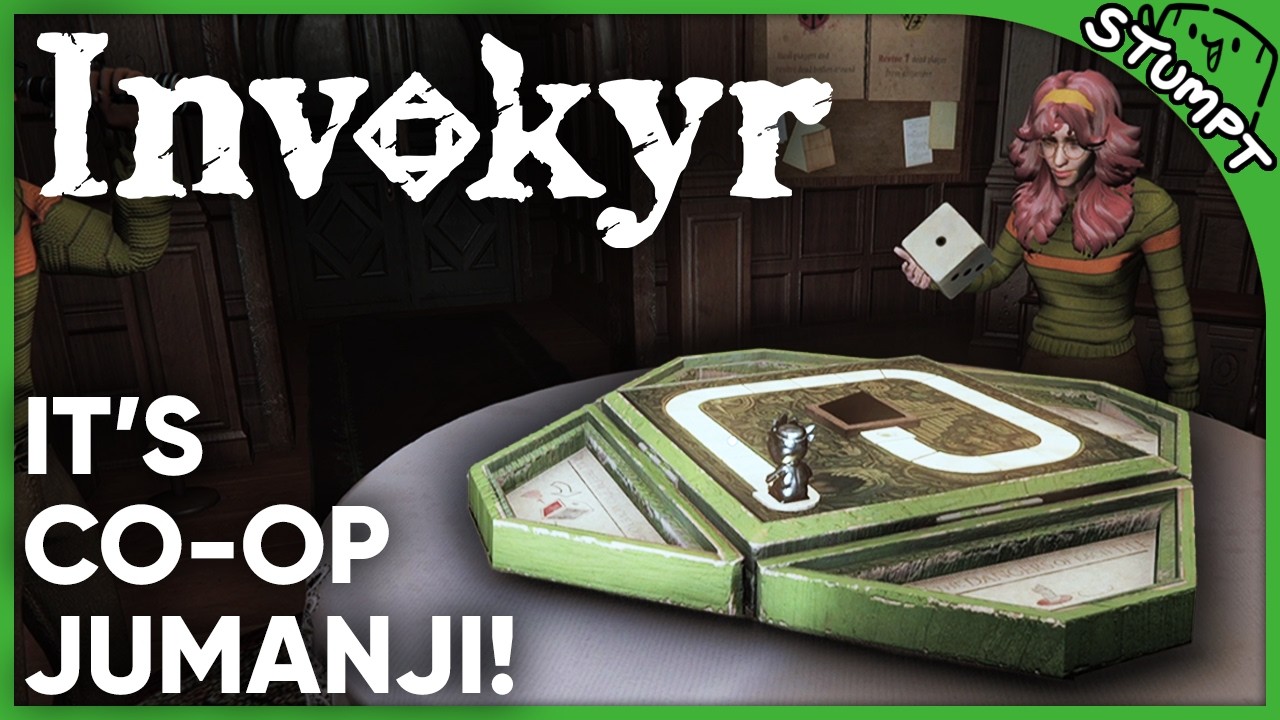 WE ESCAPED THIS CO-OP JUMANI GAME!! - Invokyr