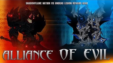 AQW - UNDERWORLD HORROR SET | DARK ALLIANCE MERGE SHOP 2020