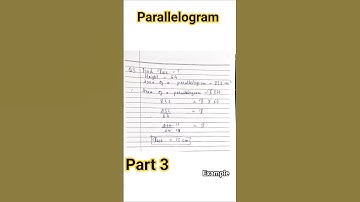 Area of a Parallelogram✨Part 3|Class 5|Class7|CBSE|SSC#parallelogram#formula #trending#shorts#area