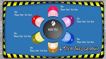 Learn to Create 6 Step Infographic/PowerPoint Infographics/Free Template.