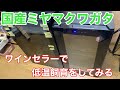 国産ミヤマを半年間ワインセラーで飼育した結果　Miyama stag beetle Checking the larvae Weighing