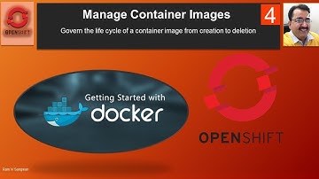 #openshift complete tutorial | Manage Container Images with Docker