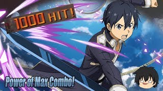 The Power of Max Combo In Sword Art Online Memory Defrag screenshot 3