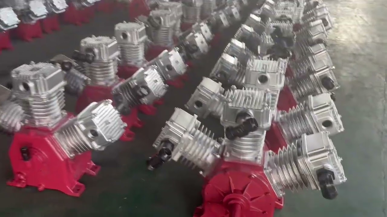 Inside our piston air compressor production workshop 🏭