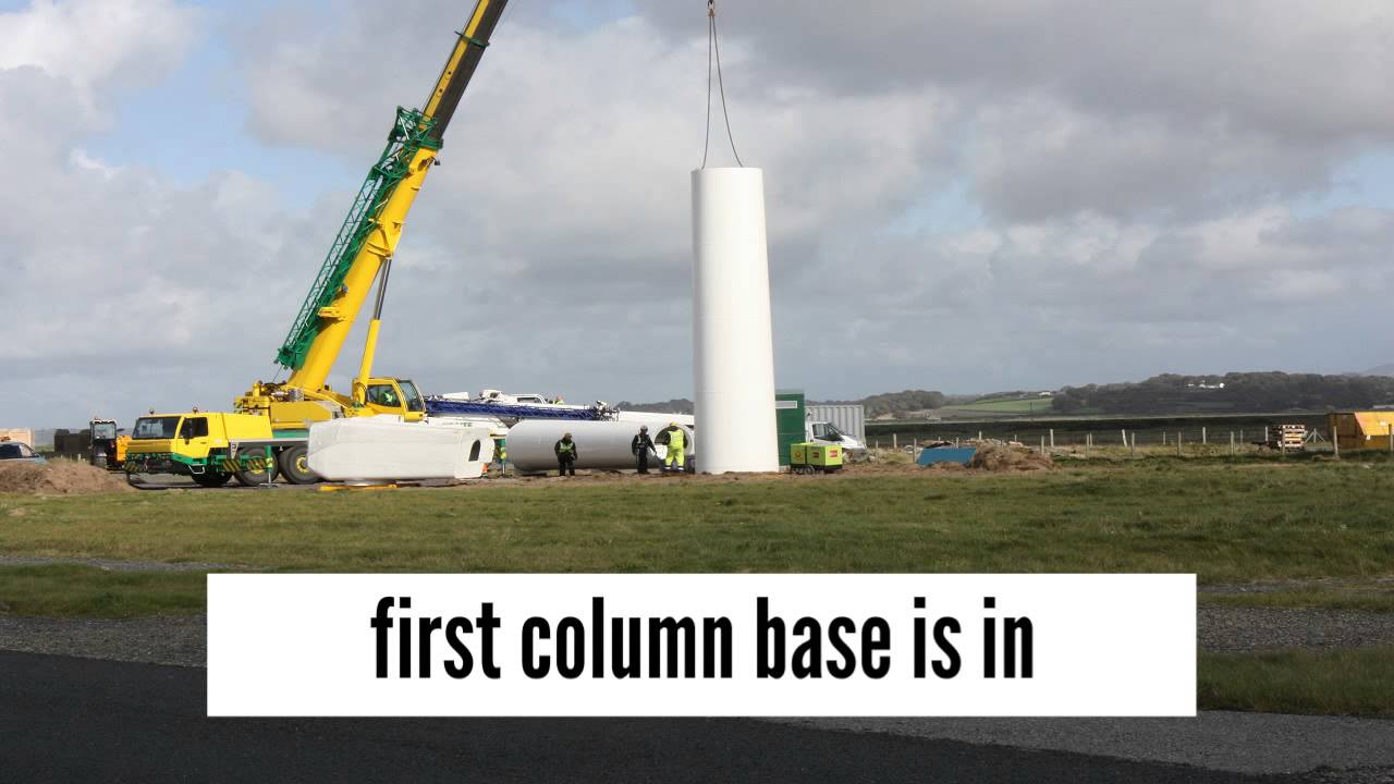 Project Manager installation of Wind Turbines at Caernarfon Airport
