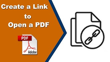 How to Create a Link to Open a PDF File with Adobe Acrobat Pro 2020