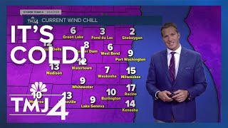 It's the coldest day of the season so far