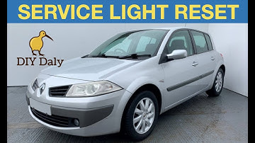 How to Reset the Service light on Renault Megane MKII