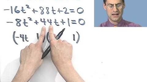 Modeling Projectiles with Quadratic Equations