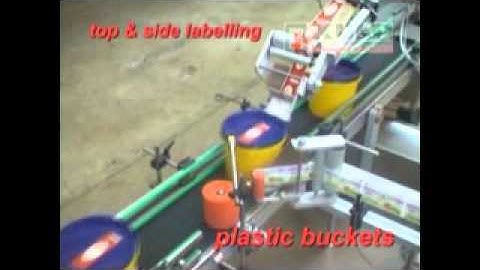 KULP Bucket Labelling Machine