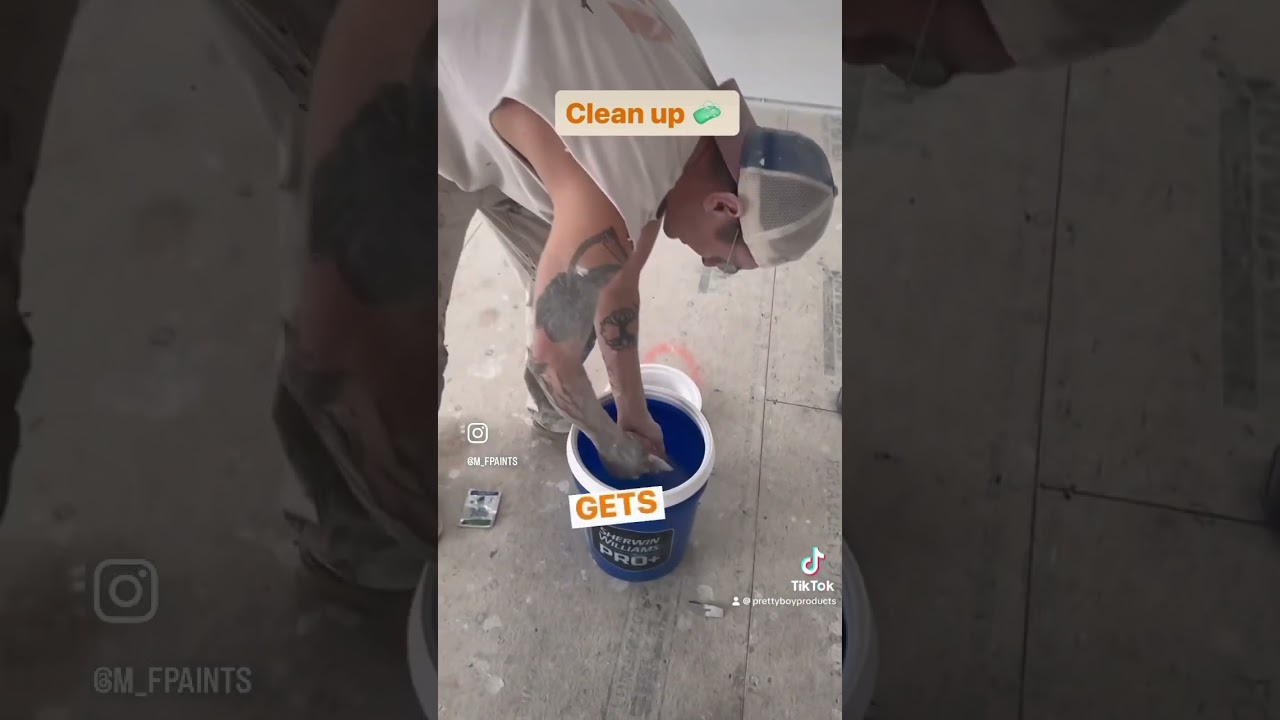 Overspray on skin and hair?  We got ya!Pretty Boy Paint Cleaner & Conditioner safely removes paint