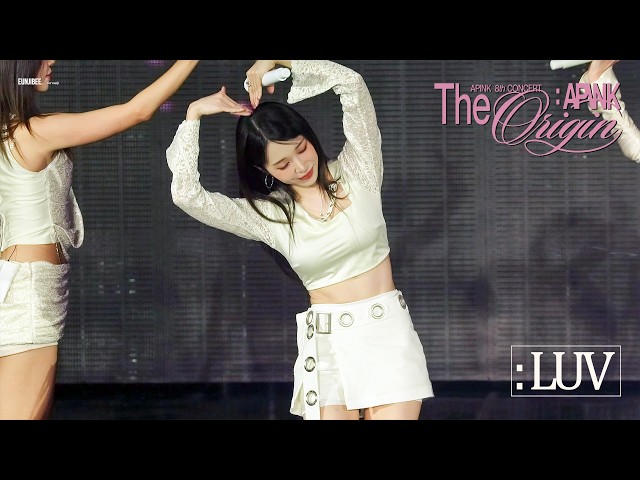 4K] 260221 The Origin : APINK｜'LUV' ｜#정은지 직캠 - YouTube