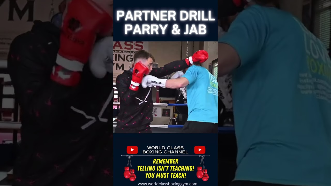 Parry & Jab Like a Pro with this Boxing Partner Drill! 