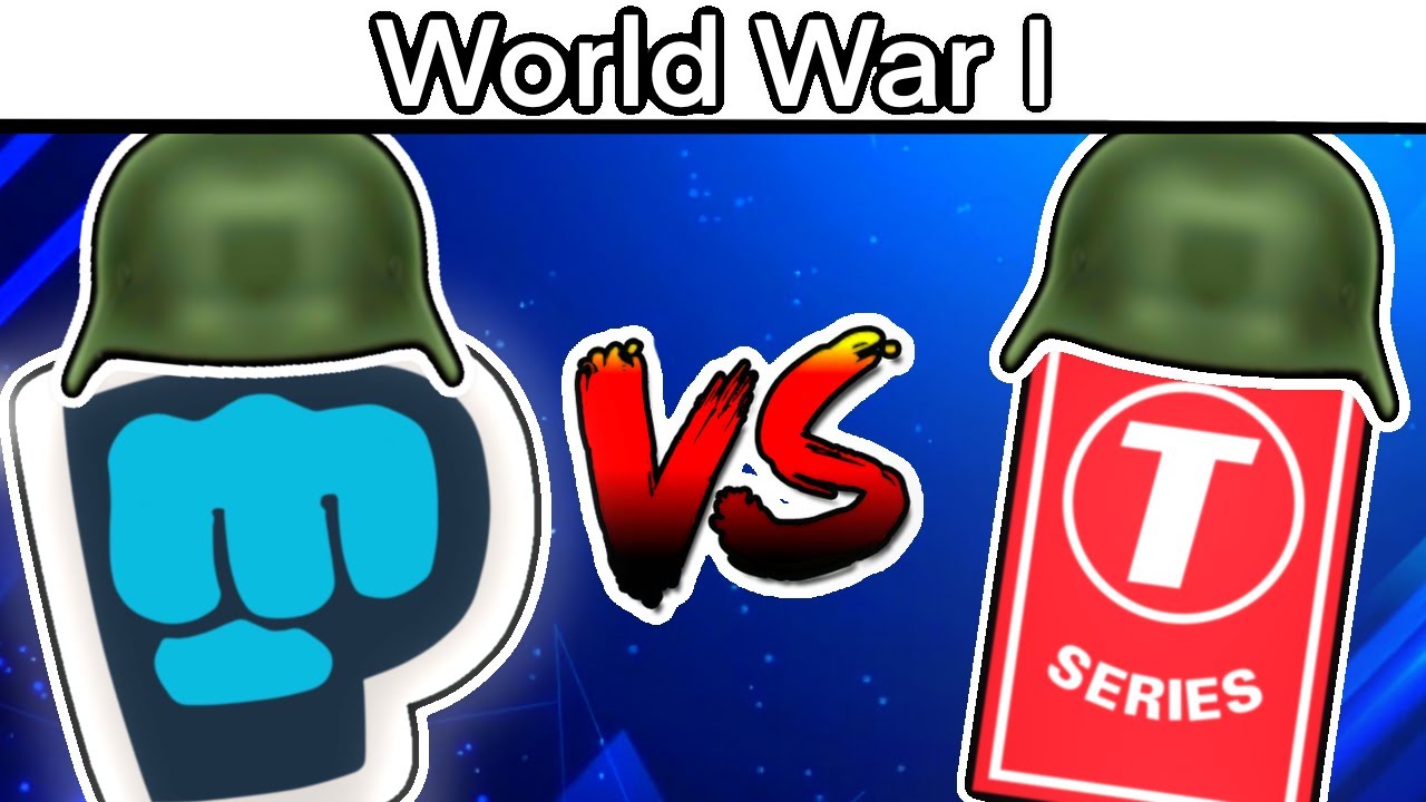 PewDiePie Vs T Series! The Great YouTube War - YouTube