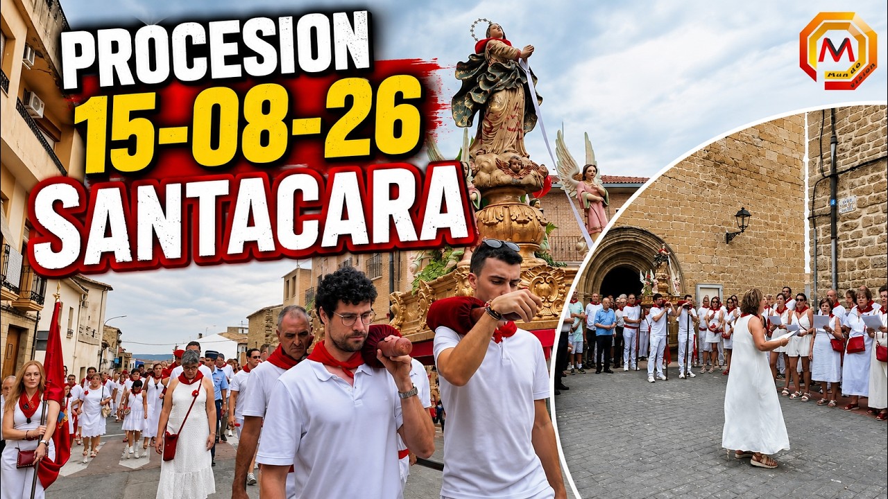Tv Santacara - 15/08/2026 - Procesión