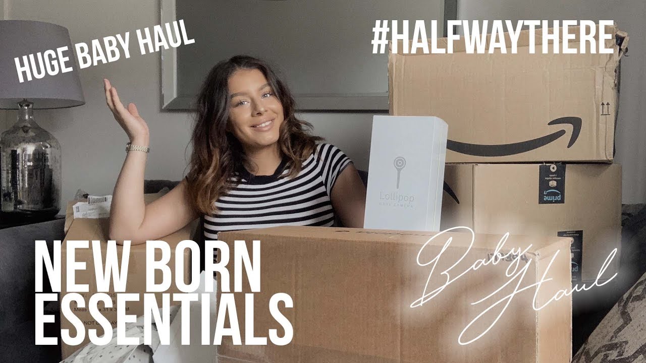 HUGE NEW BORN BABY HAUL 2019 | 20 WEEKS PREGNANT | NEW BORN ESSENTIALS - FABIENNE PELAUD