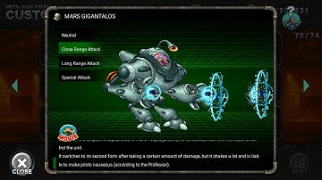 Metal Slug Attack - Percier Gigantalos