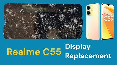 Realme C55 display replacement | Mobile phone display replacement #realme #repair #new