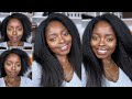 HOW TO STYLE KINKY BLOW OUT CLIP-INS | CURLS QUEEN