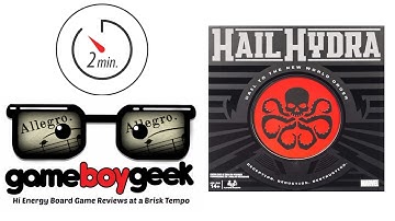 Hail Hydra (Allegro 2-min) Review with the Game Boy Geek
