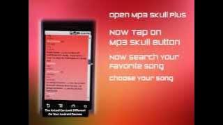 Mp3 Skull Plus Android App Tutorial How To Use